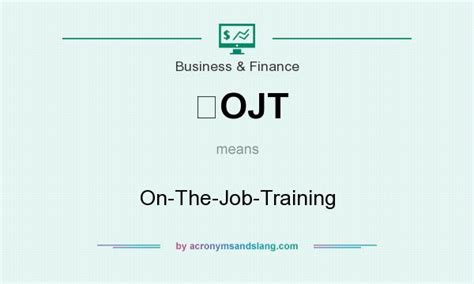ojt acronym.